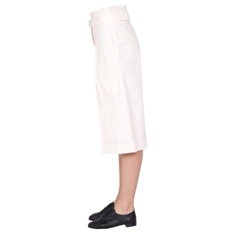 lemaire belted bermuda shorts