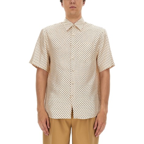 lanvin shirt with floral pattern