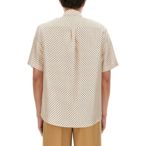 lanvin shirt with floral pattern