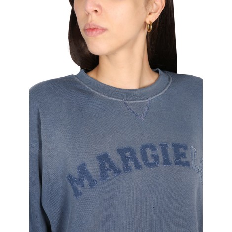 maison margiela cropped sweatshirt