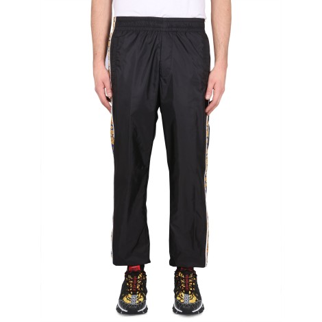 versace jogging pants with baroque print