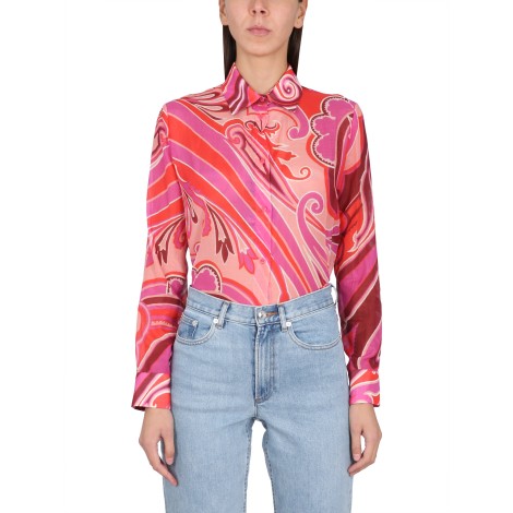 etro rose shirt