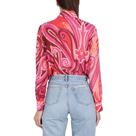 etro rose shirt