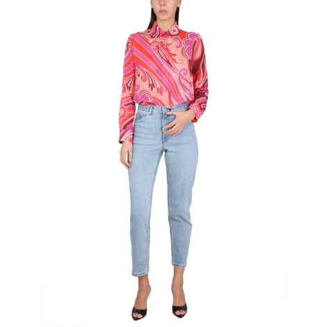 etro rose shirt