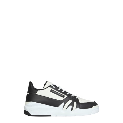 giuseppe zanotti leather talon sneakers