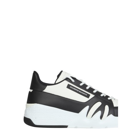 giuseppe zanotti leather talon sneakers