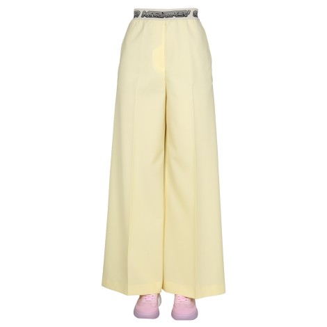 stella mccartney wide leg trousers