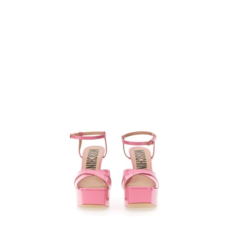 moschino platform sandal