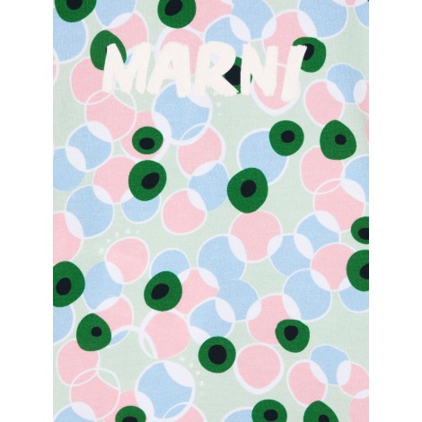 marni long sleeve patterned t-shirt