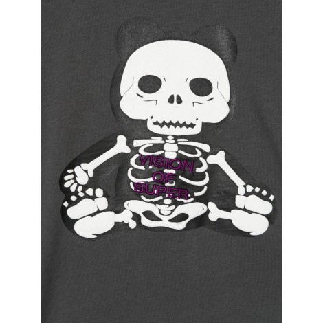 vision of super m/c pandy skeleton print