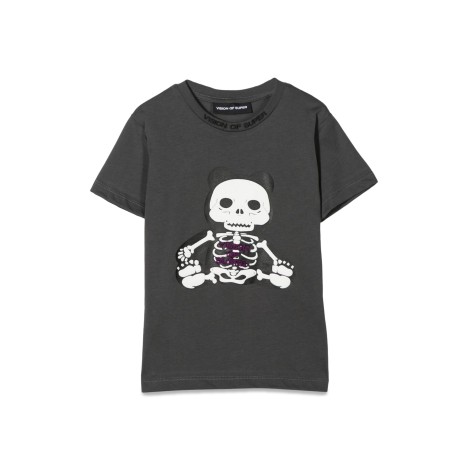 vision of super m/c pandy skeleton print