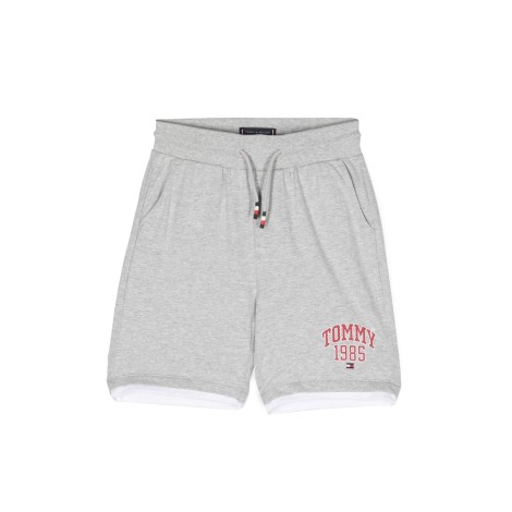 tommy hilfiger varsity sweatshorts