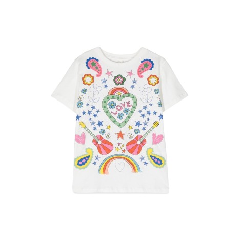 stella mccartney t-shirt mc print patterned