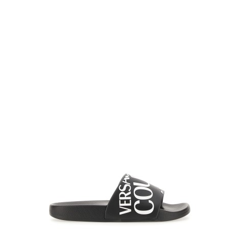 versace jeans couture slide sandal