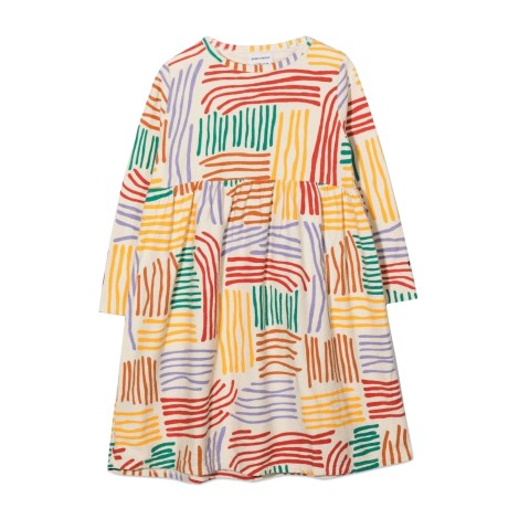 bobo choses crazy lines allover dress