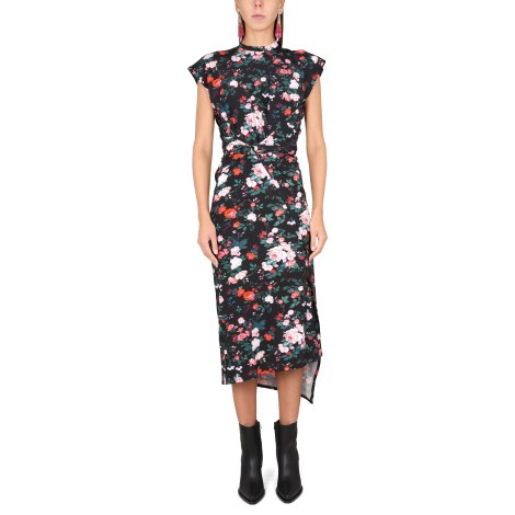 paco rabanne floral dress