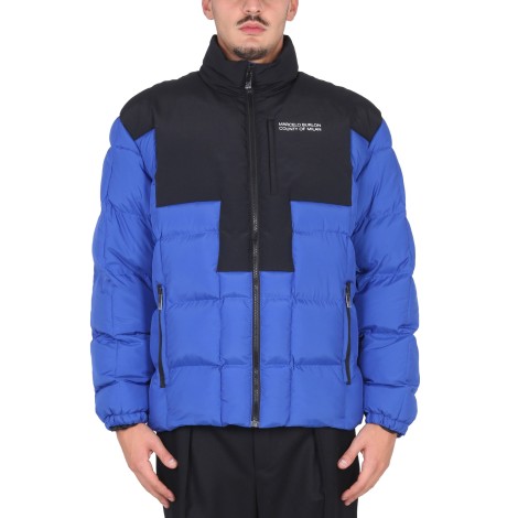 marcelo burlon county of milan down jacket with logo print