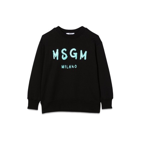 msgm over sweatshirt