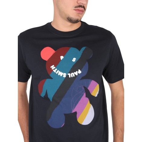 ps by paul smith teddy print t-shirt