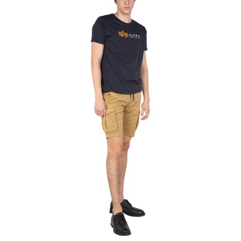 alpha industries twill bermuda shorts