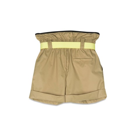 dkny belted shorts