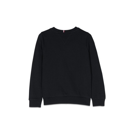 tommy hilfiger logo crewneck sweatshirt