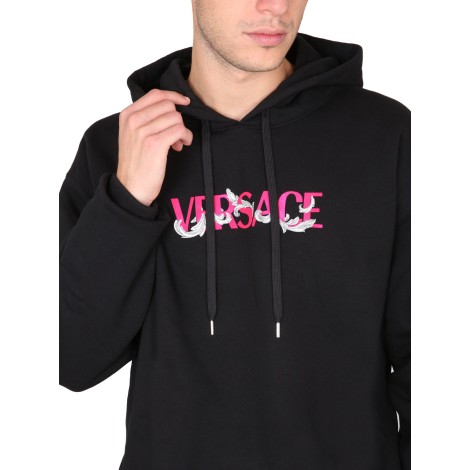 versace sweatshirt with logo