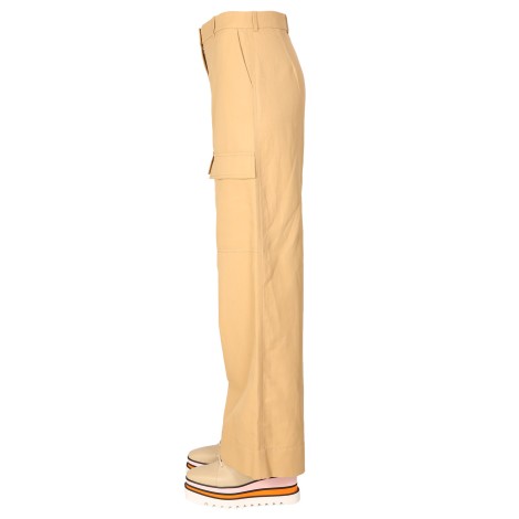 stella mccartney wide leg cargo pants