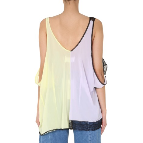 maison margiela colour block top