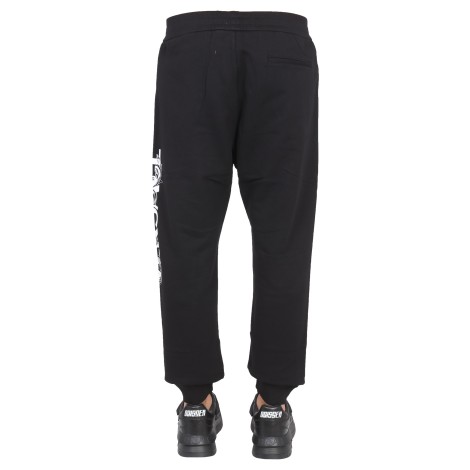 versace jogging pants with logo