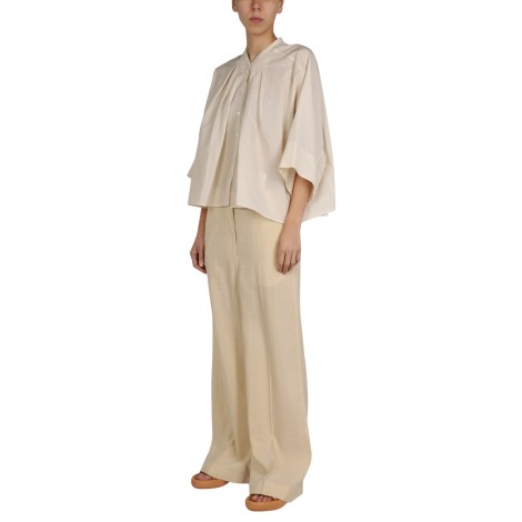 lemaire wide leg pants