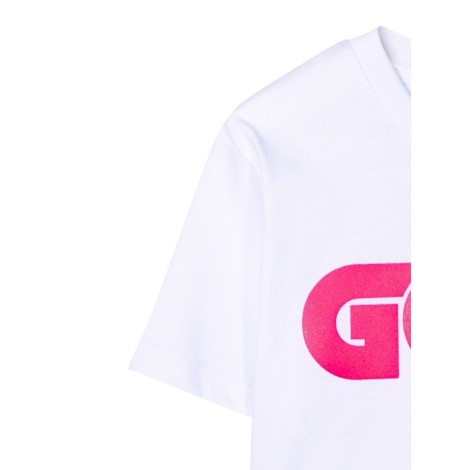 gcds cropped jersey t-shirt girl