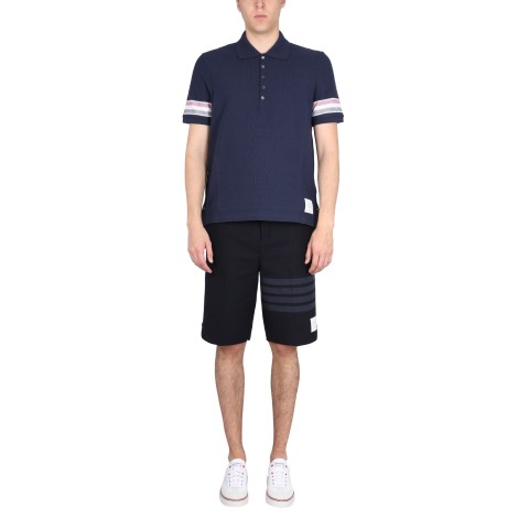 thom browne cotton polo