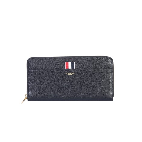 thom browne long zippered wallet