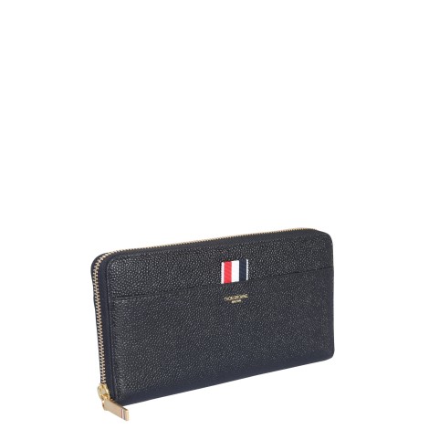 thom browne long zippered wallet