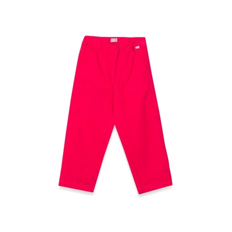 il gufo carmine red pants