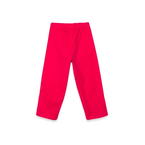 il gufo carmine red pants