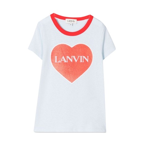 lanvin t-shirt con cuore