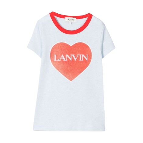 lanvin t-shirt con cuore