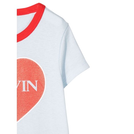 lanvin t-shirt con cuore