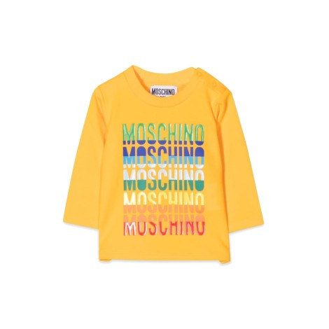 moschino t-shirt con logo