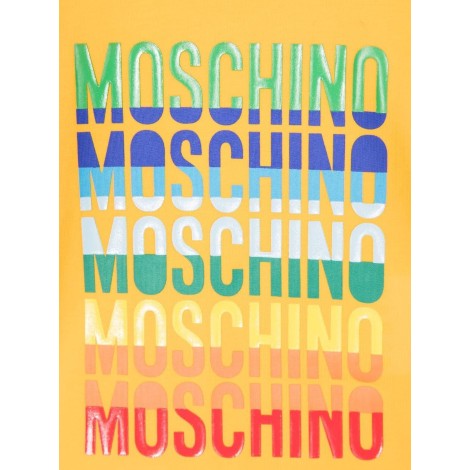 moschino t-shirt con logo