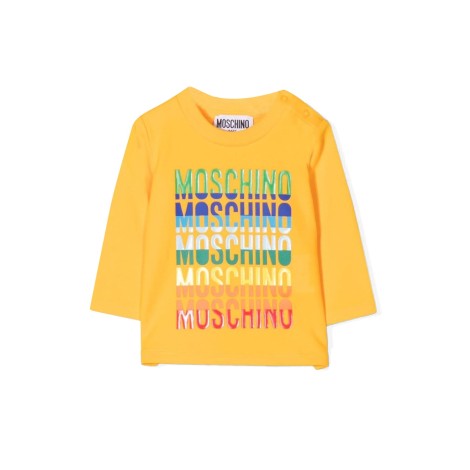 moschino t-shirt con logo