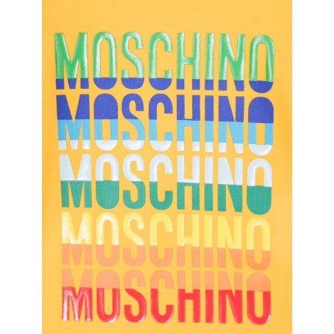 moschino t-shirt con logo