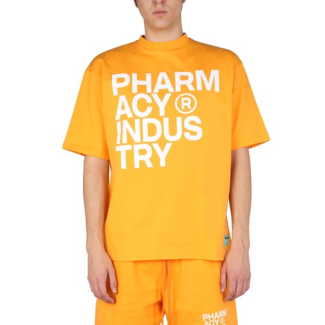 pharmacy industry logo print t-shirt