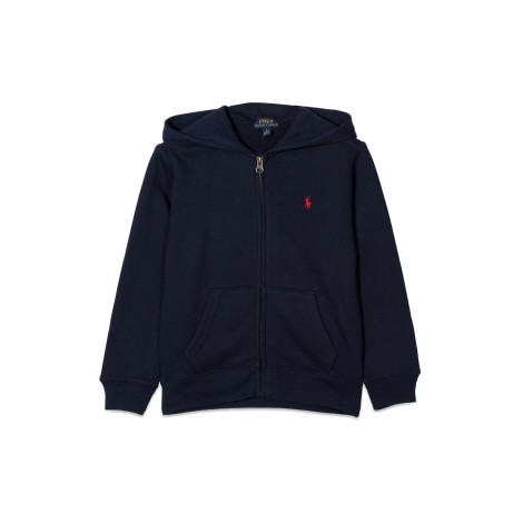 polo ralph lauren double-knit full-zip hoodie