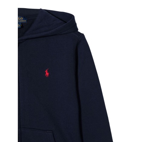 polo ralph lauren double-knit full-zip hoodie