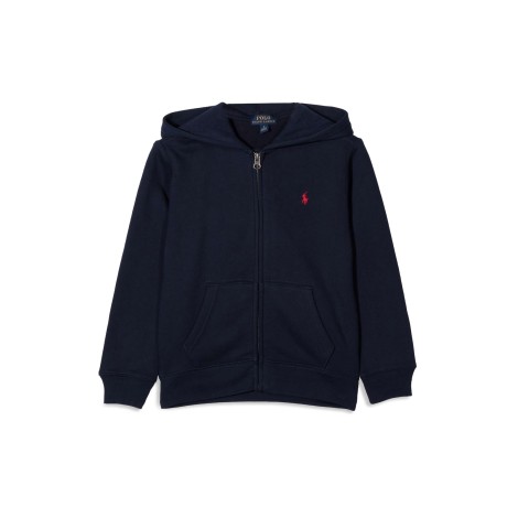 polo ralph lauren double-knit full-zip hoodie