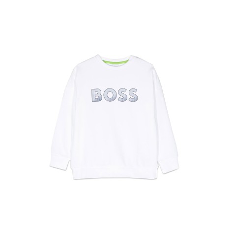 boss logo crewneck sweatshirt