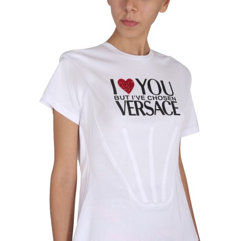 versace t shirt with logo